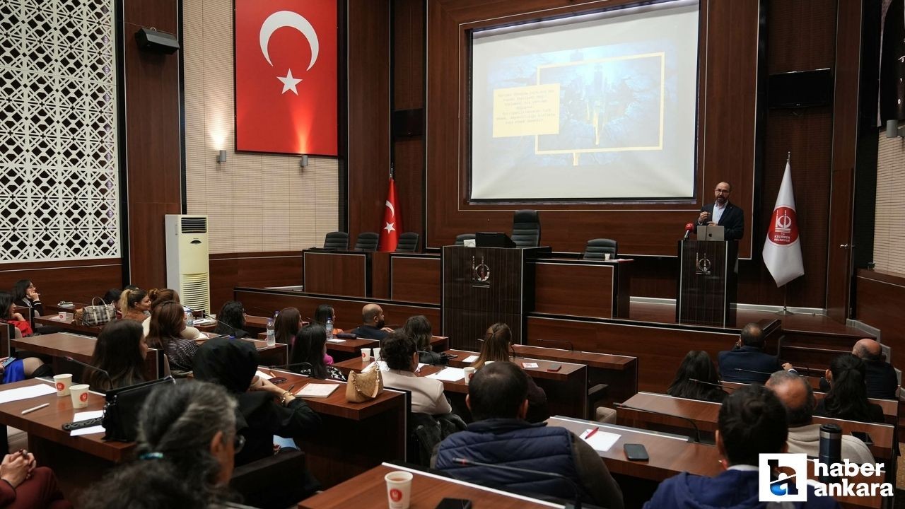 Keçiören'de kentsel dönüşüm için eğitim semineri düzenlendi