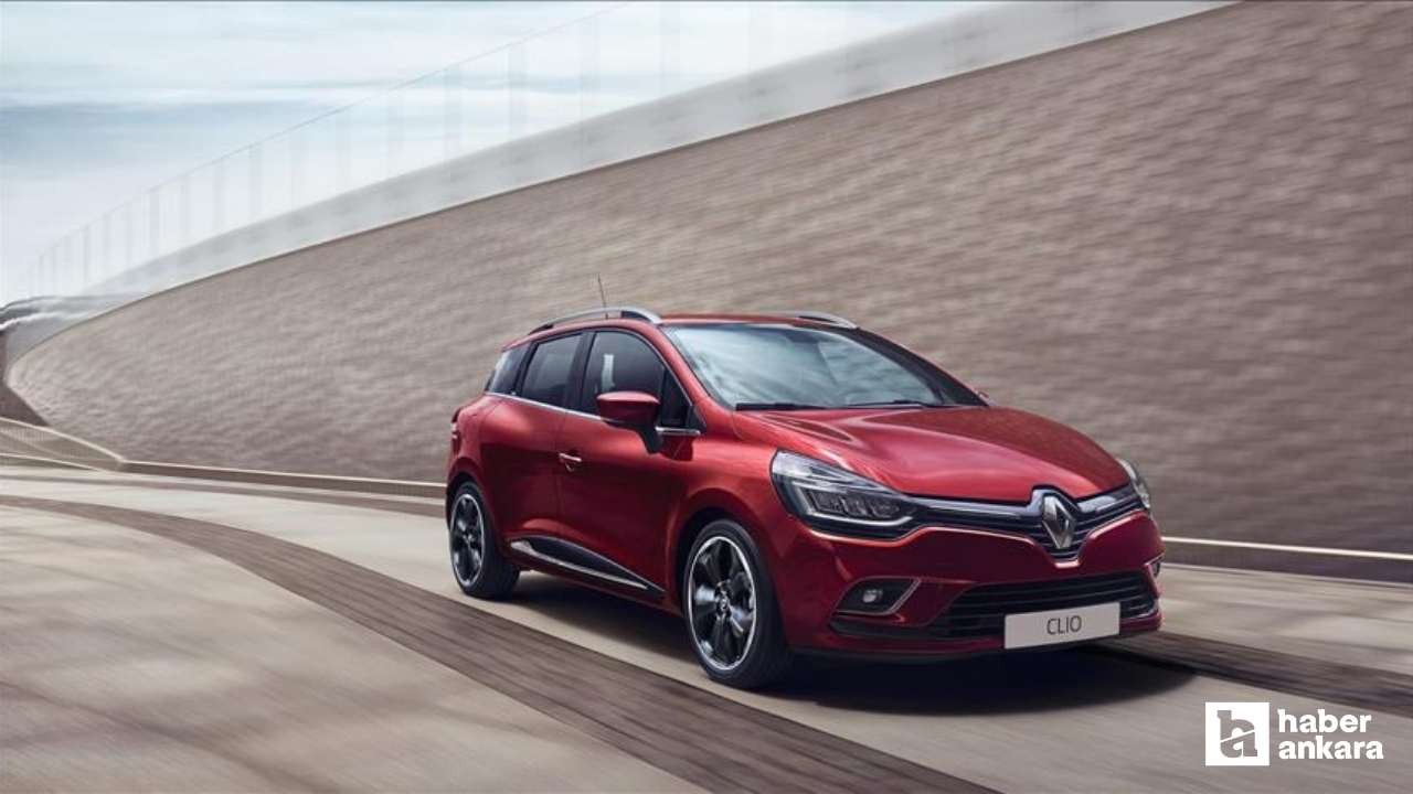 Renault Clio ay sonu kampanyası ile 65 Bin TL indirim ve 150 Bin TL finansman desteği
