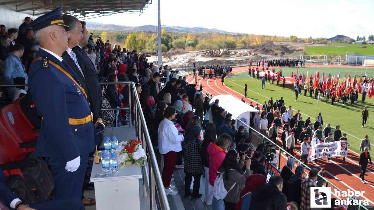 Kahramankazan'da 29 Ekim Cumhuriyet Bayramı için tören düzenlendi
