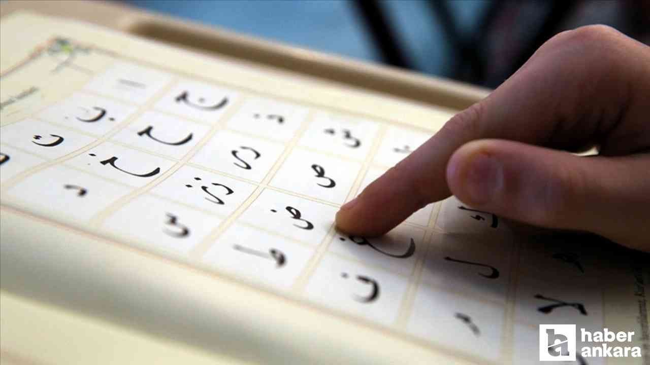 Bu yıl, Kur'an kurslarında 2 milyon 540 bin 557 çocuğa eğitim hizmeti sunuldu