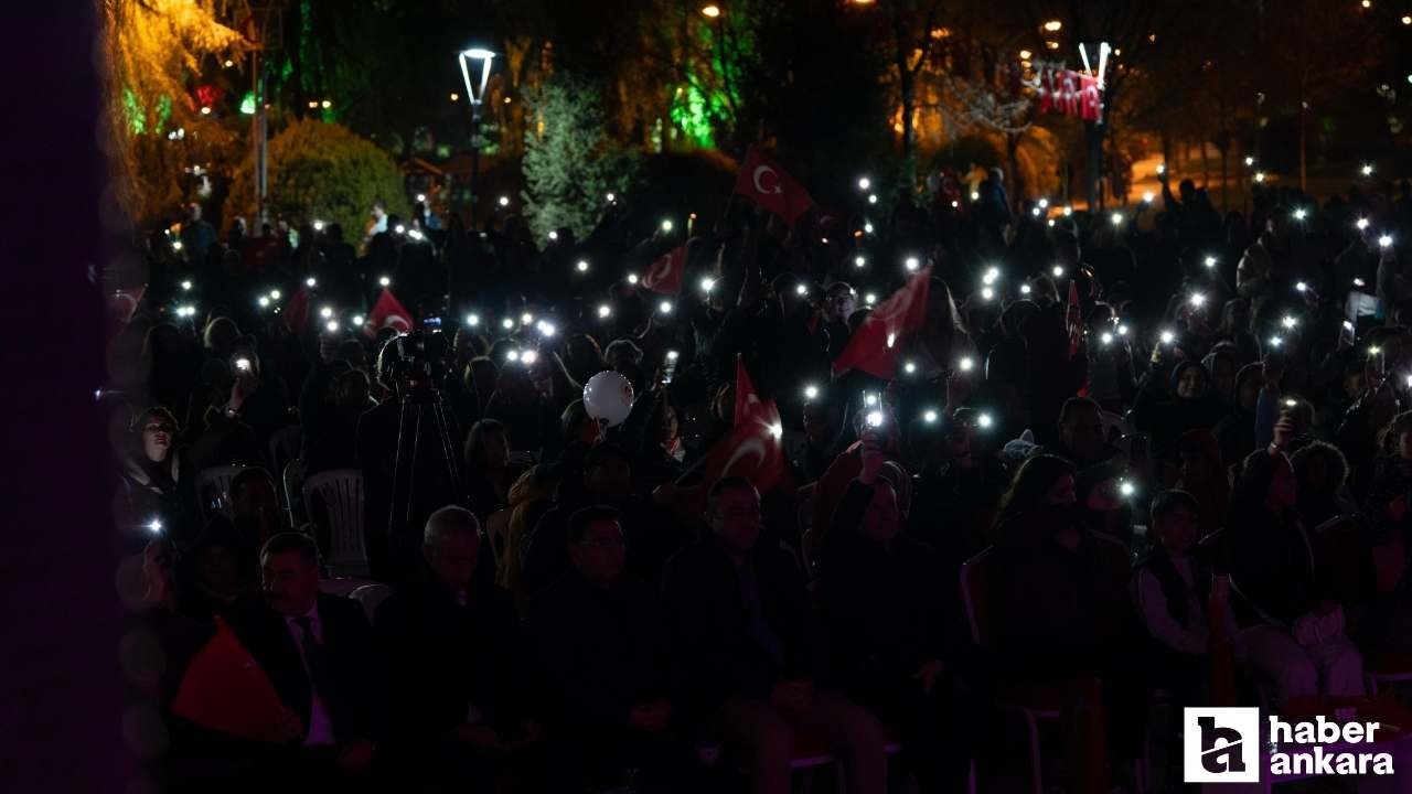 Gölbaşı’nda Cumhuriyet’in 102. yaşı meşaleli yürüyüşle kutlandı