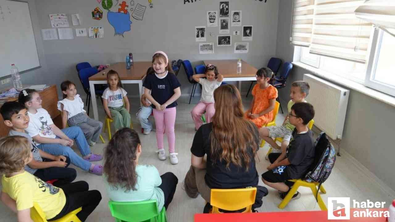 Keçiören Belediyesi'nin Çocuk Sanat Müzesi çocuklara ücretsiz hizmet veriyor