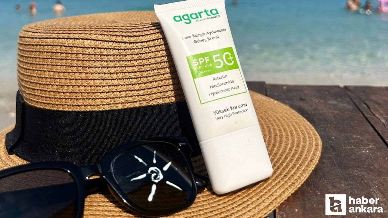 Agarta Kozmetik'ten doğal güneş kremi çeşitleri!