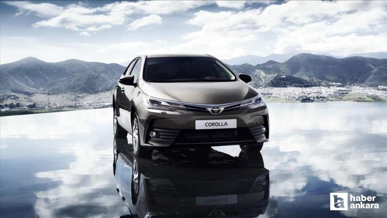 Toyota Corolla için kasım ayı fiyatları belli oldu