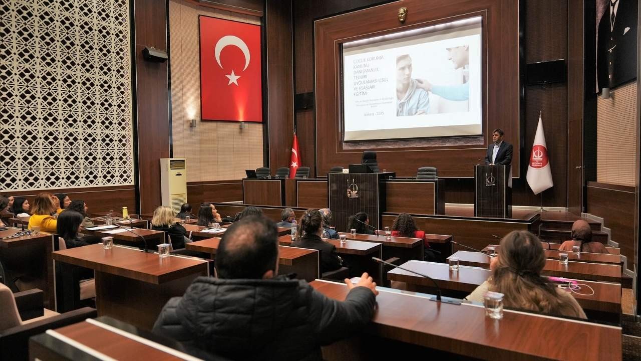 Keçiören'de bir ilk! Çocuk Koruma Kanunu eğitimi verildi...