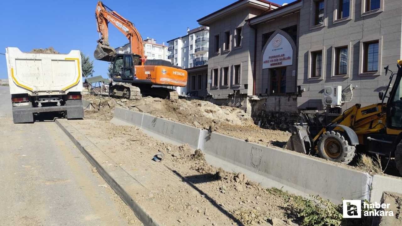 Pursaklar Belediyesi ilçede hizmet veren kamu kurumlarına destek oluyor