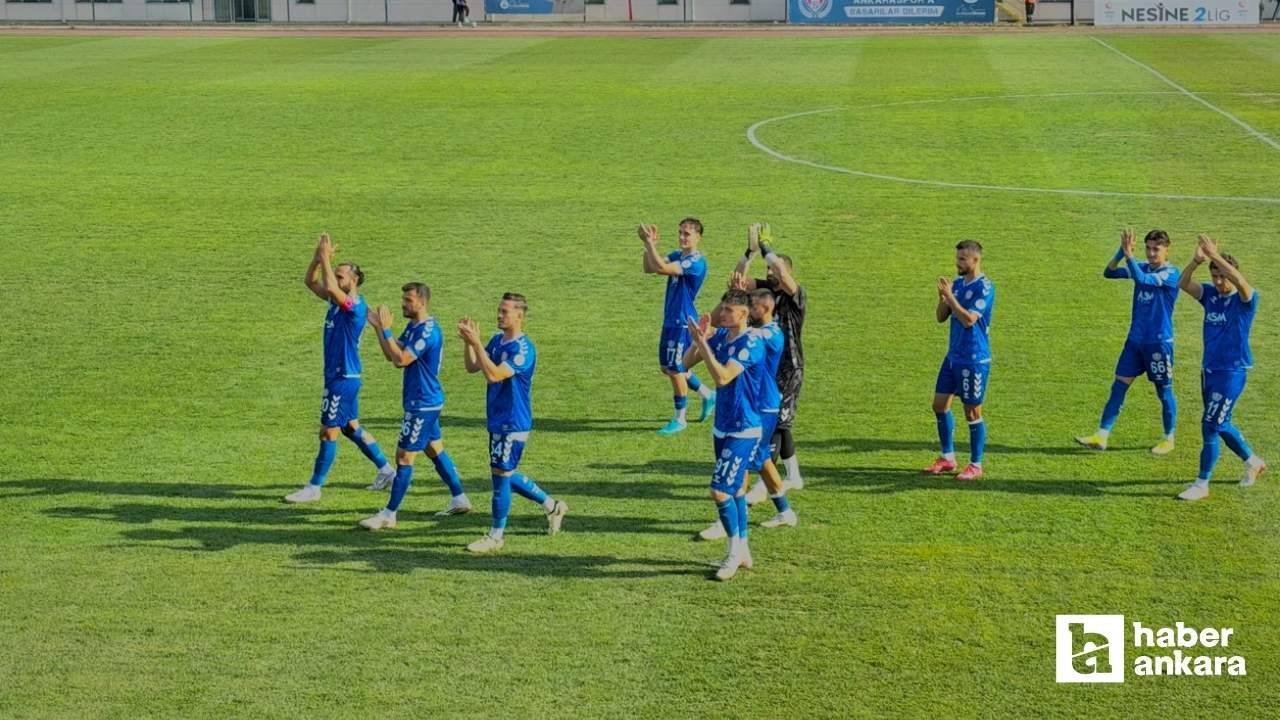 Sincan Belediyesi Ankaraspor, Adana 01 FK takımını 4-0 yendi