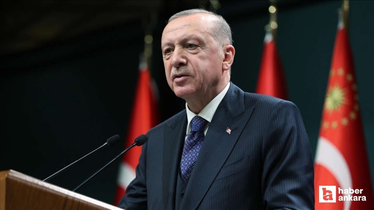 Cumhurbaşkanı Erdoğan'dan kabine toplantısının ardından gündem mesajları