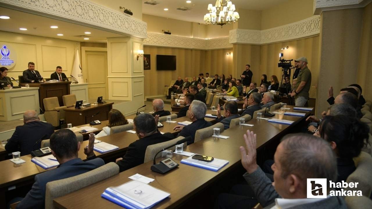 Kahramankazan'da Kasım Ayı Meclis Toplantısı gerçekleştirildi