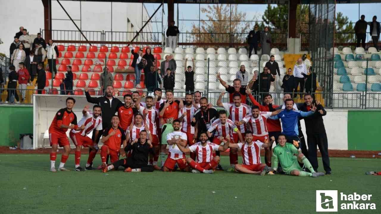 Kahramankazan Belediyespor yeni lider