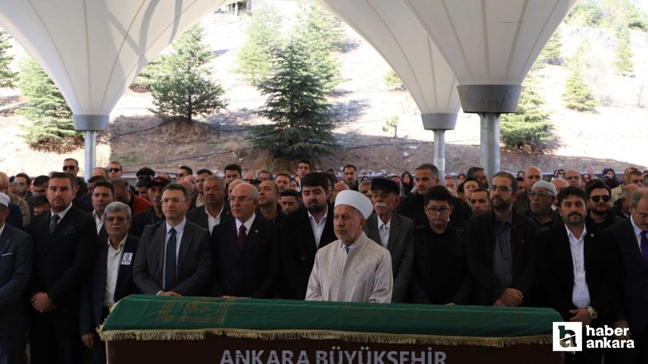 Vefat eden Gölbaşı İlçe Tarım ve Orman Müdürü son yolculuğuna uğurlandı