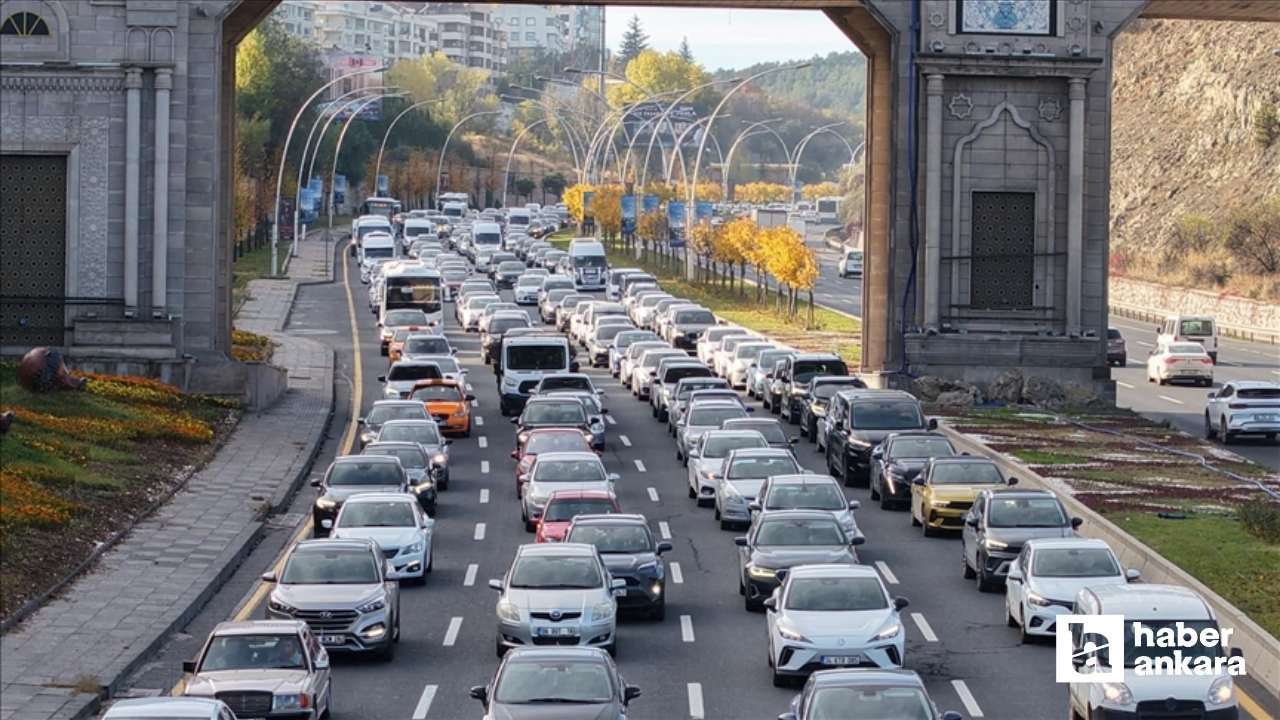 Ankara otomobil sahipliğinde ilk sırada yer aldı!