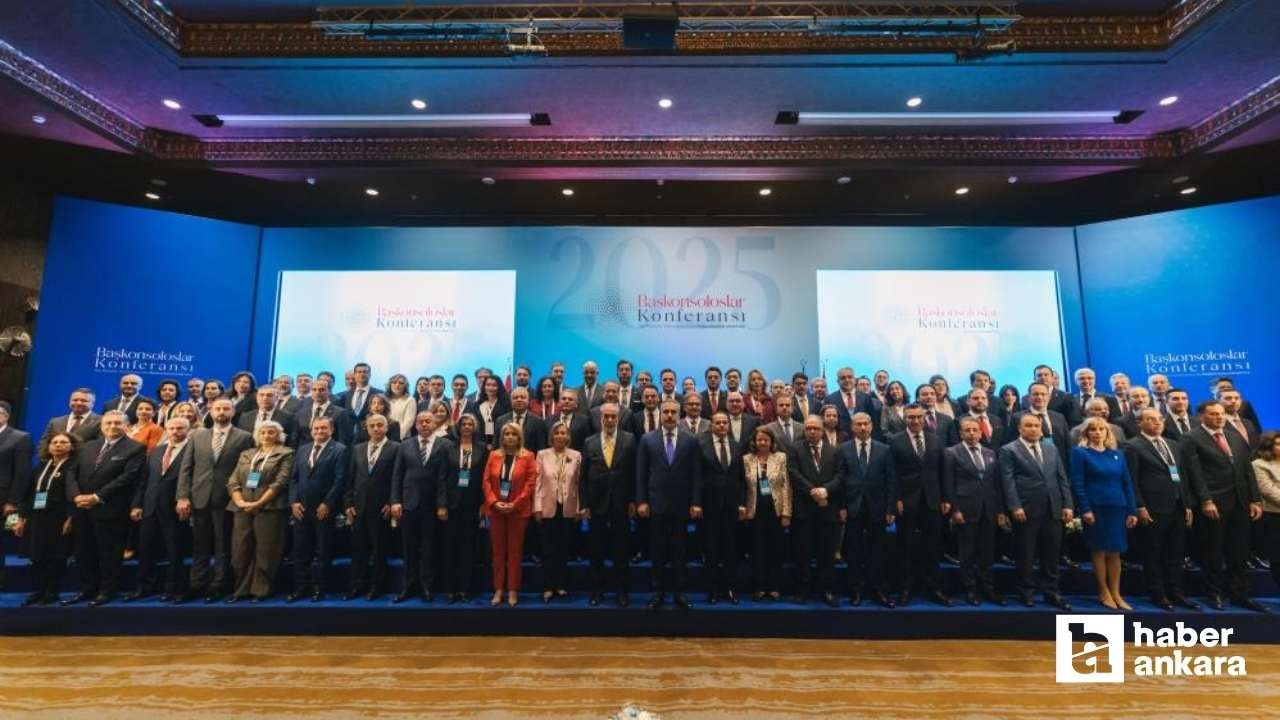 Başkonsoloslar Konferansı açılış töreni ile Ankara'da başladı