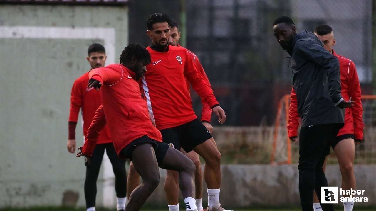 Gençlerbirliği'nde Başakşehir maçının hazırlıkları tamamlandı