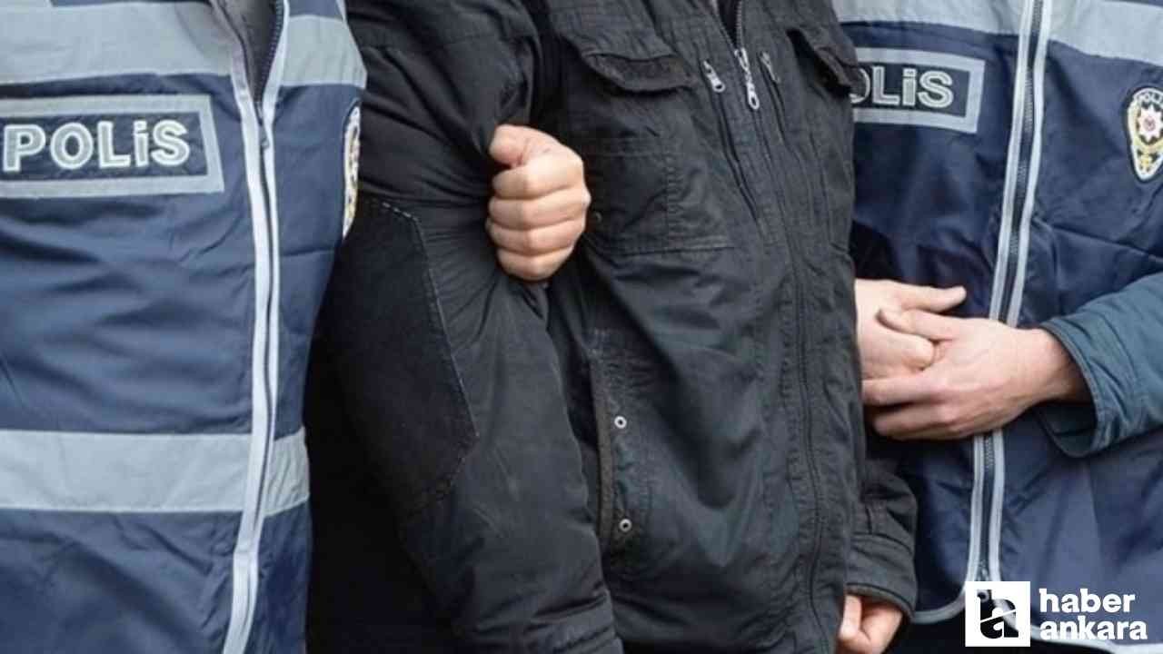 Mamak'ta 18 yıl hapis cezası olan firari hükümlü yakalandı!