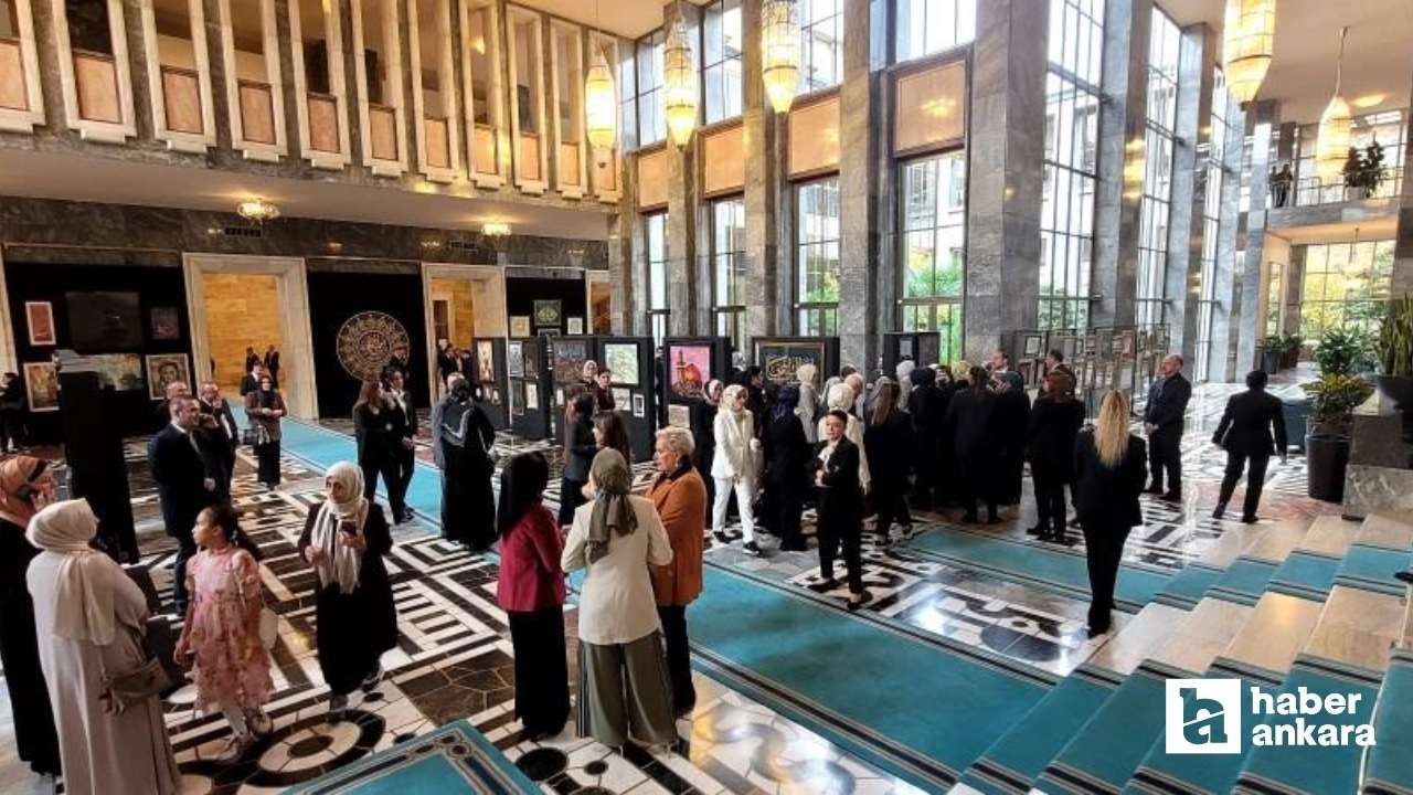 TBMM'de Gazze için özel sanat sergisi "Hilal'in Işığında"