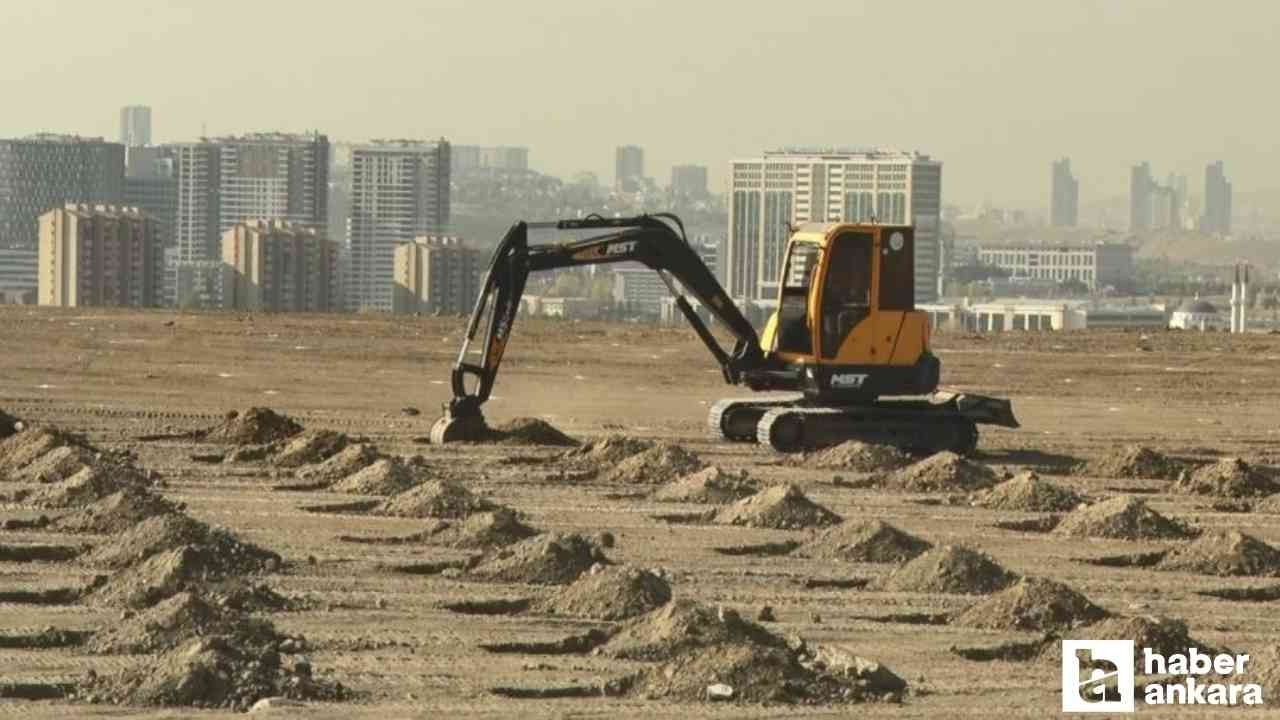 11 Kasım Milli Ağaçlandırma Günü'nde Ankara'da 423 bin fidan dikilecek