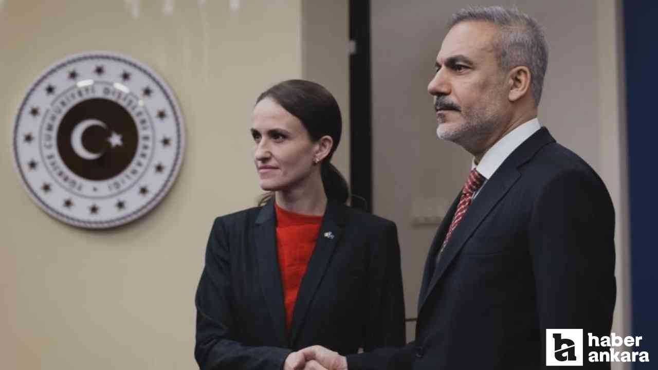 Bakan Fidan, Ankara'da Romanya Dışişleri Bakanı Oan Toiu ile görüştü