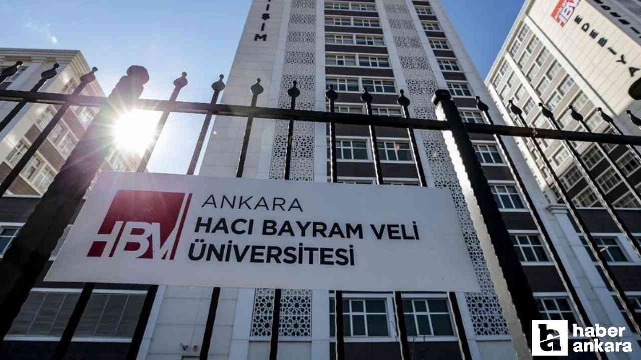 Ankara Hacı Bayram Veli Üniversitesi öğretim elemanı alacak