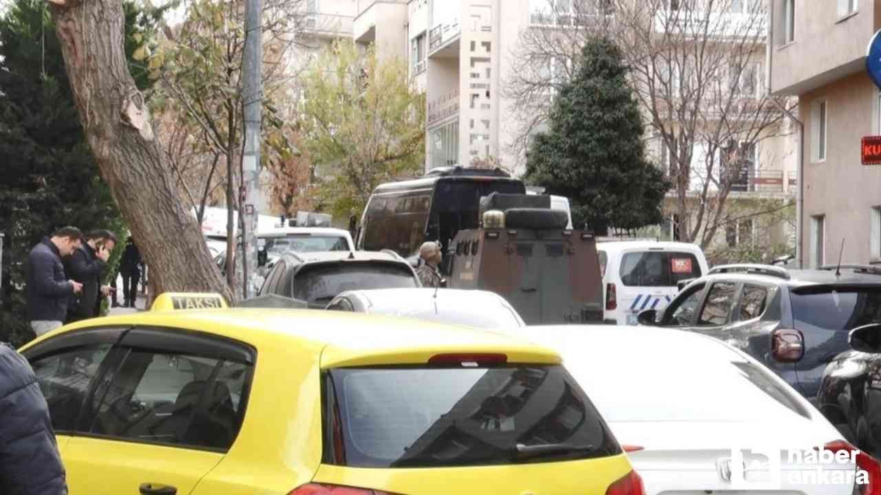 Çankaya'da kız arkadaşını görmek isteyen kişinin intihara kalkıştı iddiası!