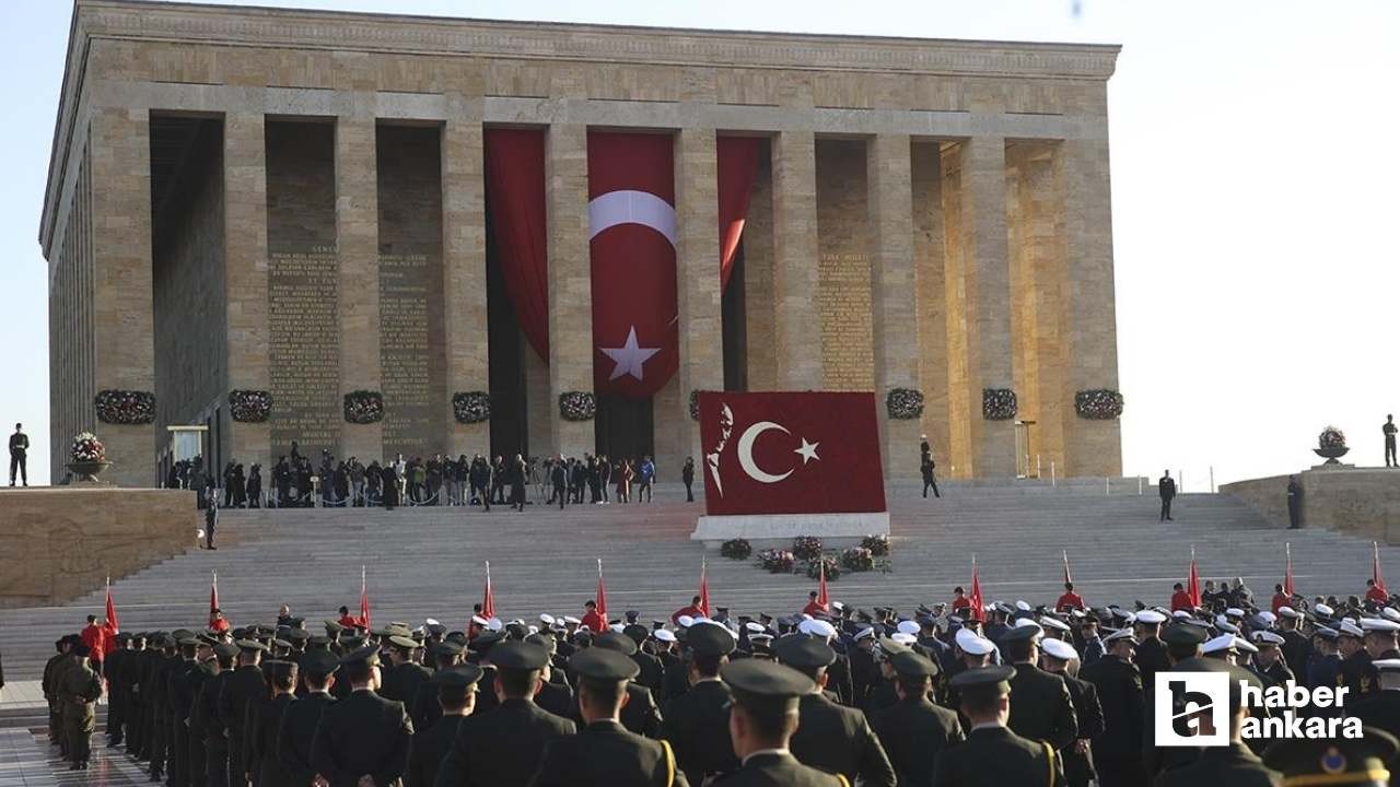 Devlet erkanı Anıtkabir'de 10 Kasım törenine katıldı