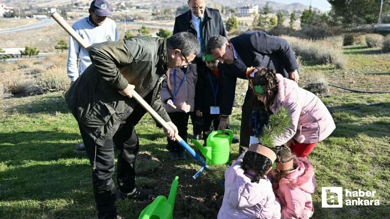 Altındağ Belediyesinden 11 Kasım Milli Ağaçlandırma Günü’ne destek