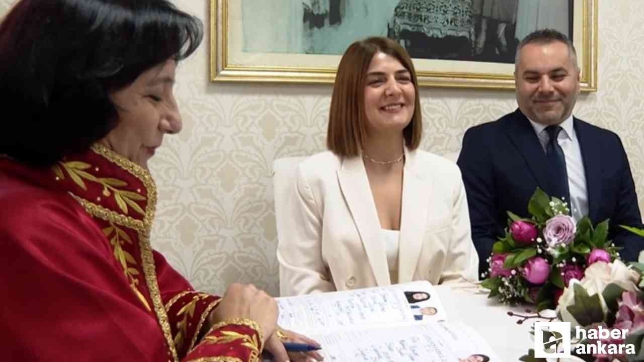 Başkentli çift nikahını 11.11 tarihinde kıydırdı