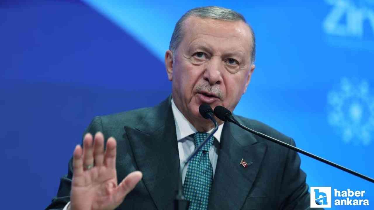 Cumhurbaşkanı Erdoğan'dan düşen askeri kargo uçağına ilişkin açıklama