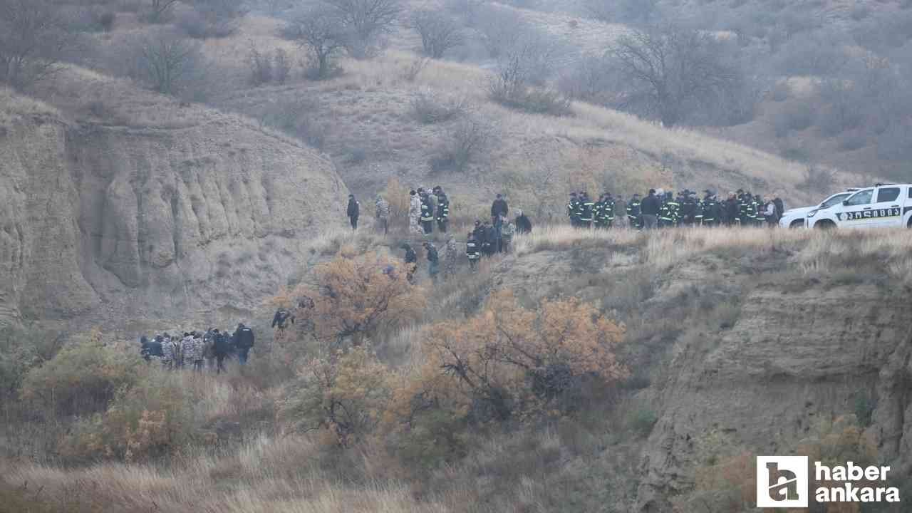 Düşen askeri kargo uçağının enkazında inceleme çalışmaları başladı