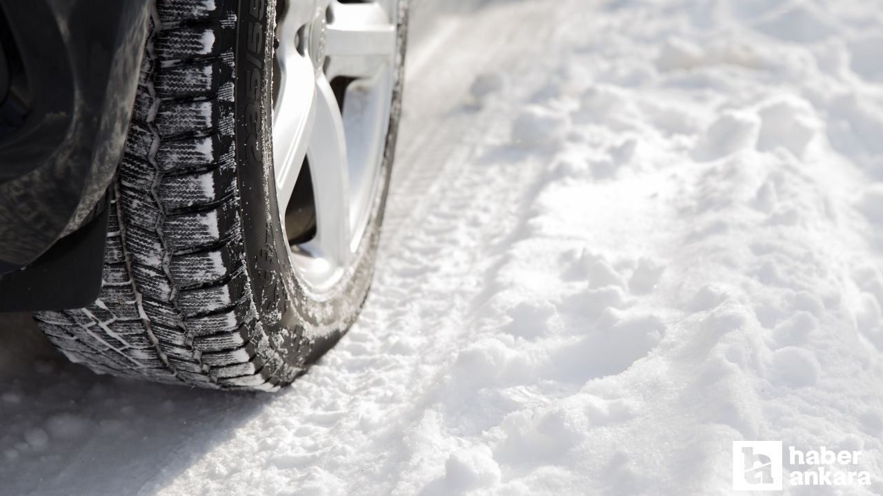 Başkentte zorunlu kış lastiği uygulaması aralıkta başlayacak