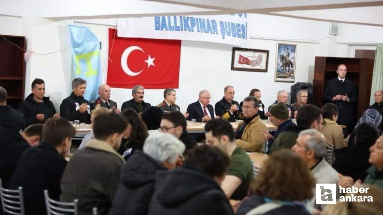 Bakan Güler’den Ankara'daki şehit ailelerine ziyaret