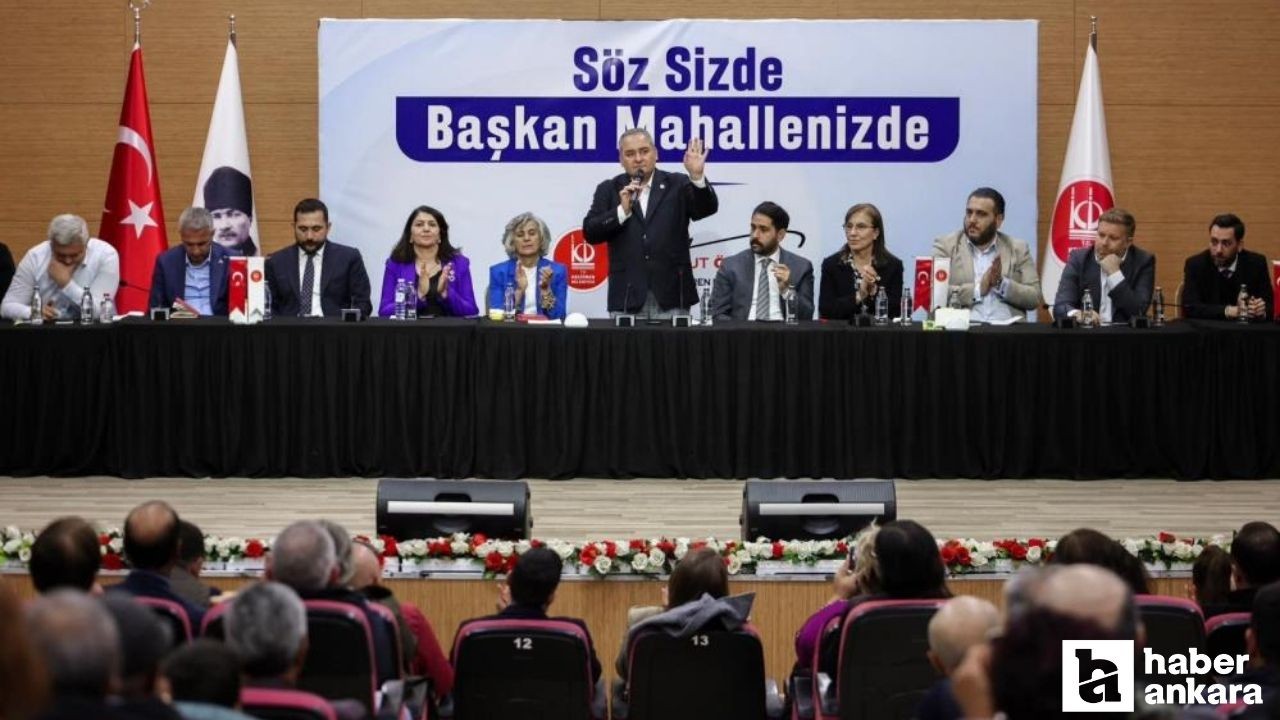 Keçiören Belediyesi 3 mahallenin daha taleplerini dinledi