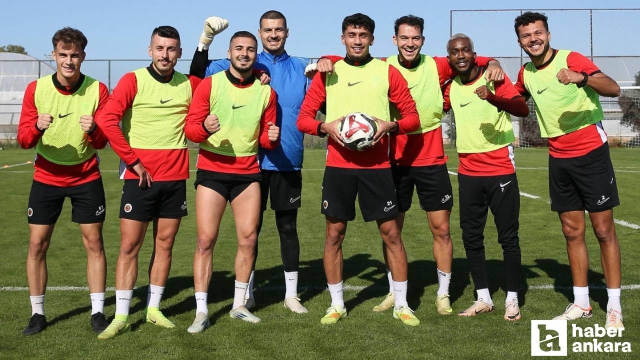 Galatasaray’ın, Gençlerbirliği hazırlıkları başladı! Başkent ekibi Antalyaspor ile karşılaşacak