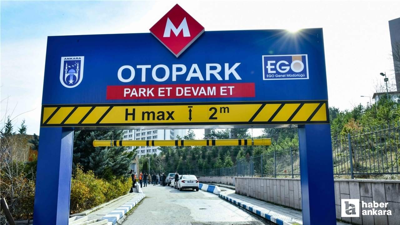 EGO'dan Park Et Devam Et uygulamasıyla ücretsiz hizmet