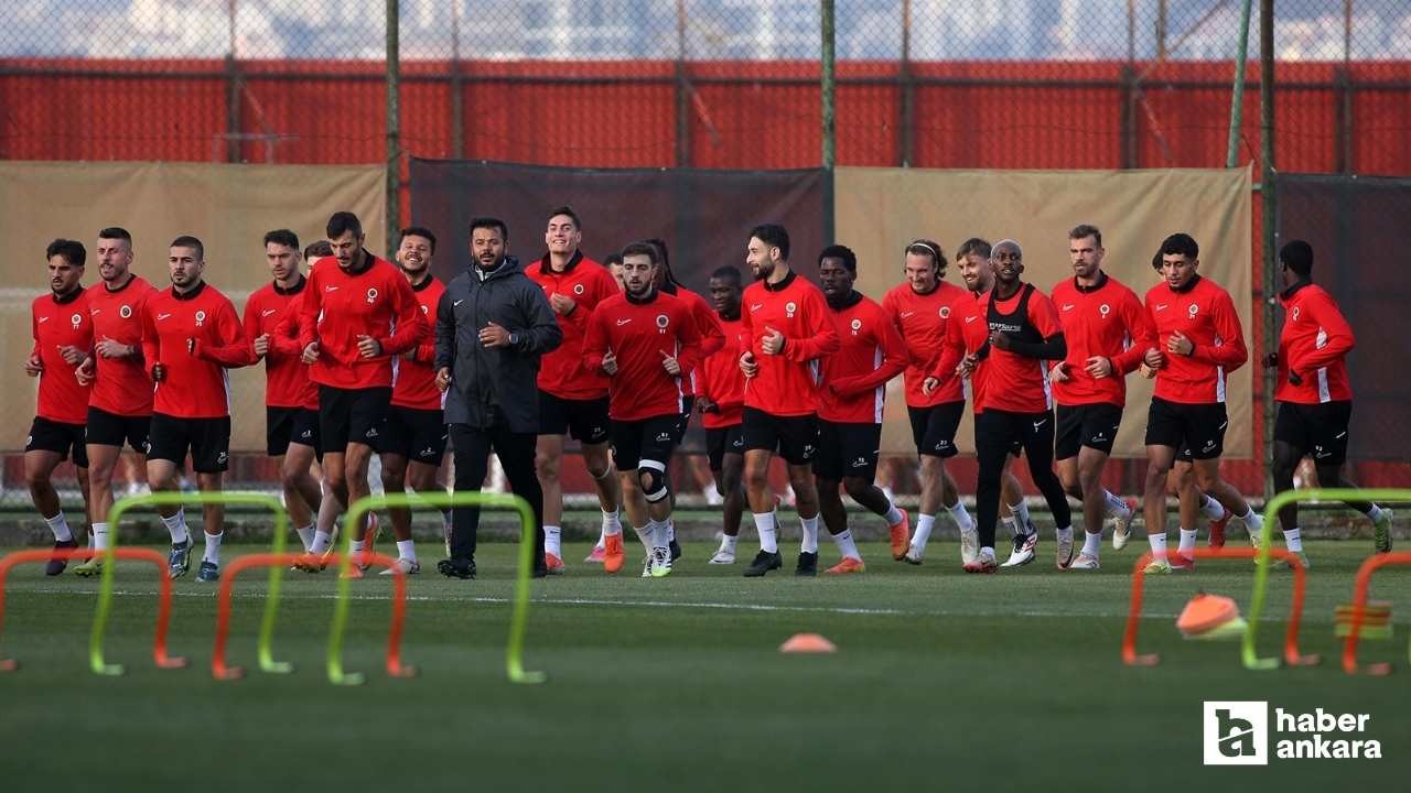 Gençlerbirliği'nde Galatasaray maçının hazırlıkları sürüyor