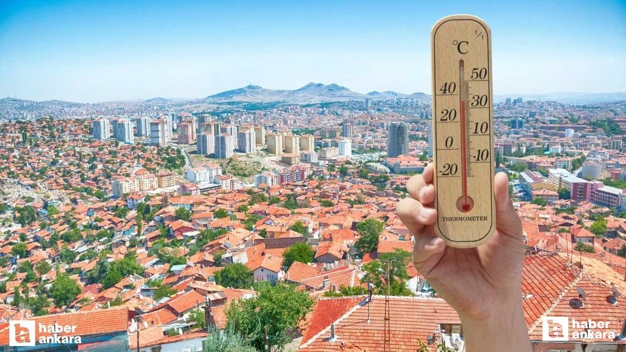 Ankara'da Cezayir sıcaklıkları etkili olacak, sıcaklık yükselecek