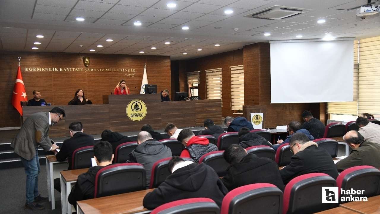 Pursaklar Belediyesi'nden iş arayanlara yeni fırsat!