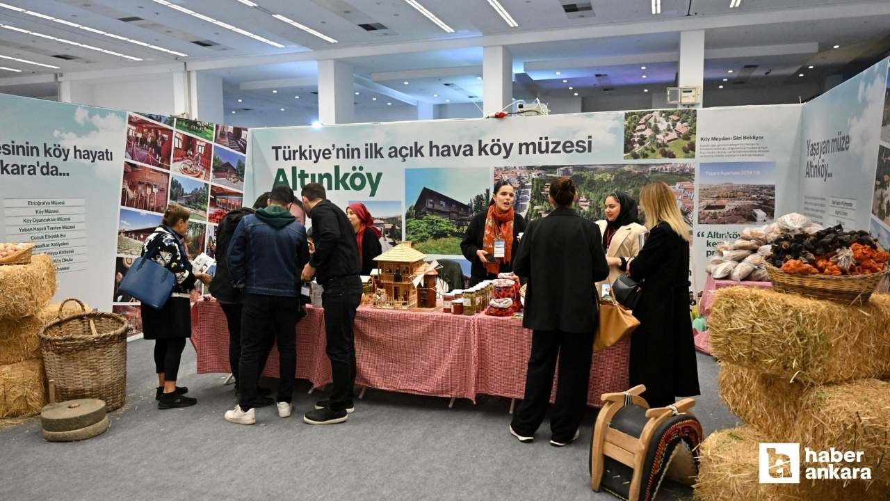 TravelExpo Ankara Fuarı'na Altınköy Açık Hava Müzesi damga vuruyor