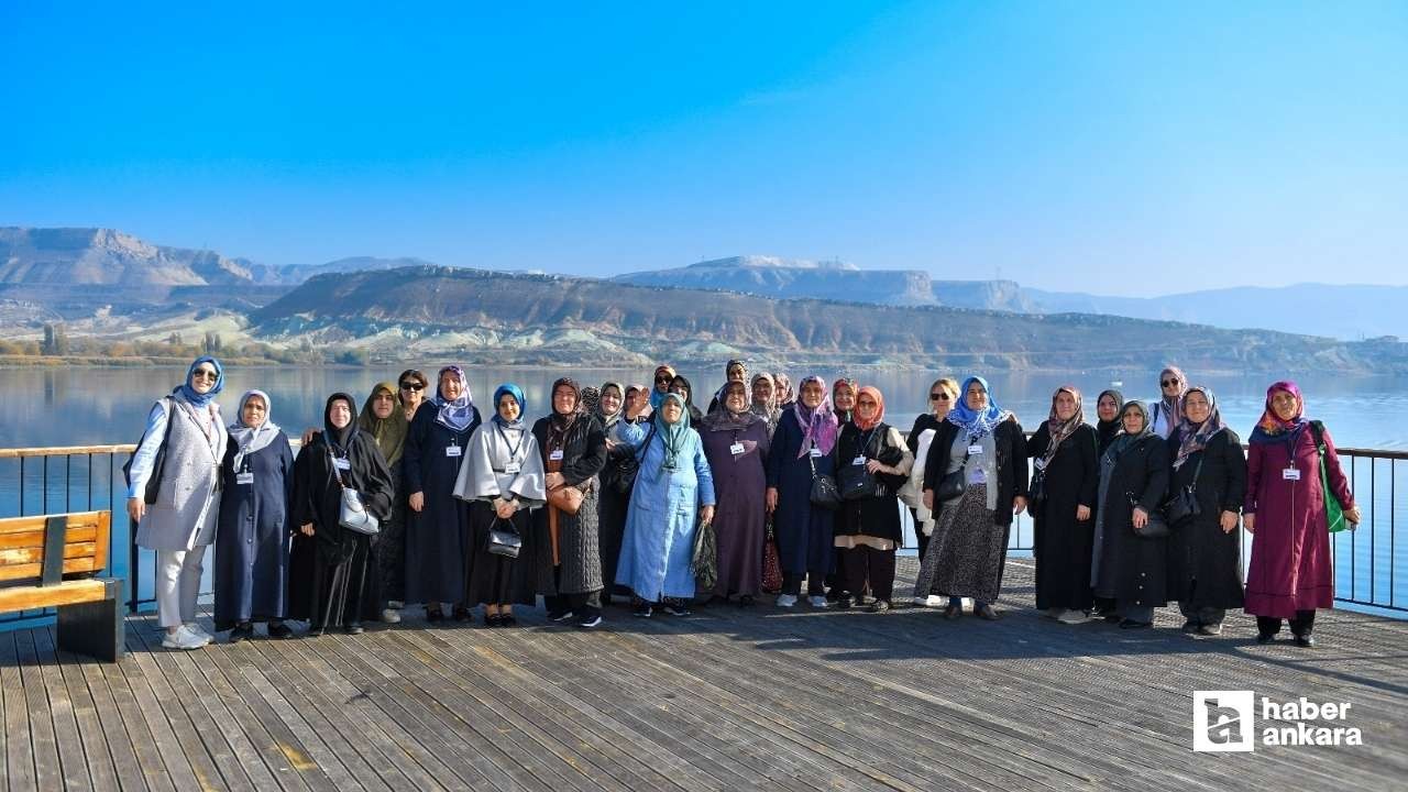 Altındağlı kadınlar kültür gezileri ile Türkiye'yi keşfe çıktı!