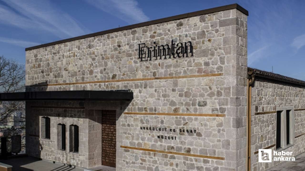 Altındağ'daki Erimtan Müzesini bir günlüğüne çocuklar yönetti