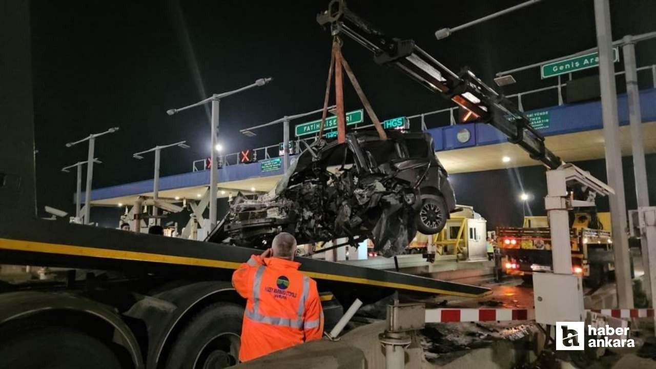 Kuzey Marmara Otoyolu Ankara istikametinde kaza: 1 ağır yaralı