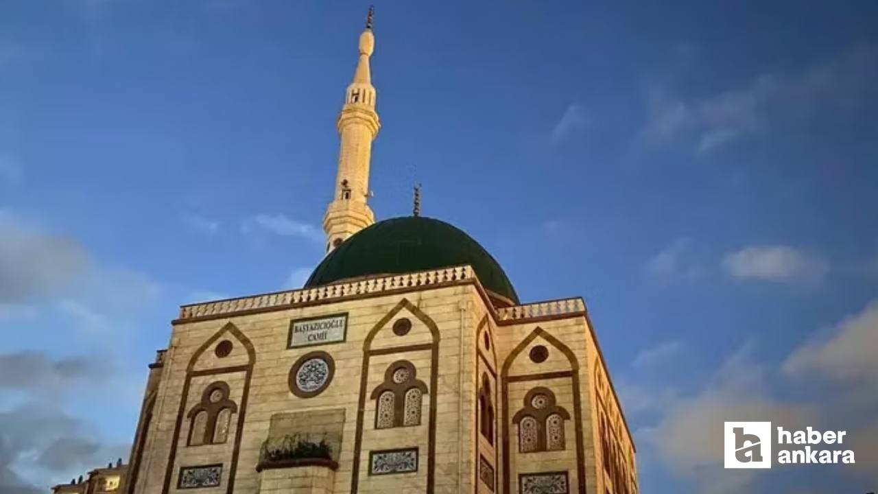 Mescid-i Nebevî’nin 10 kat küçültülmüş hali Ankara'da!