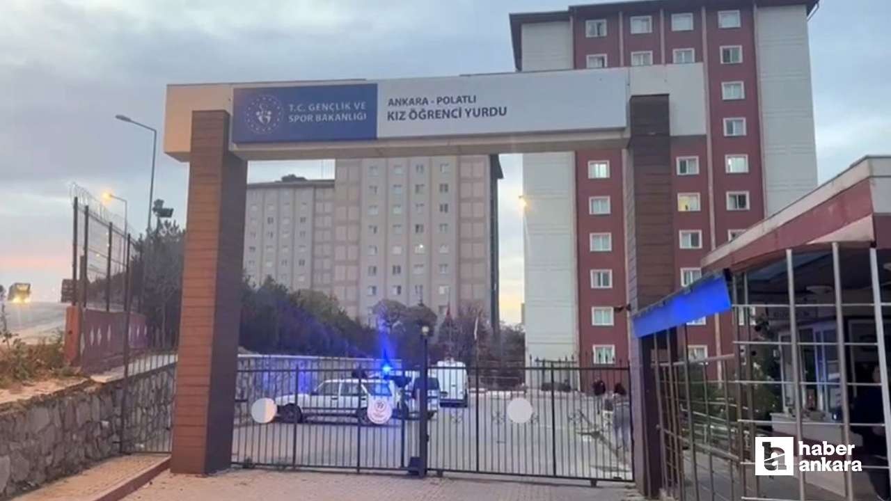 Polatlı'da öğrenci yurdunun 4. katından düşen genç kız vefat etti