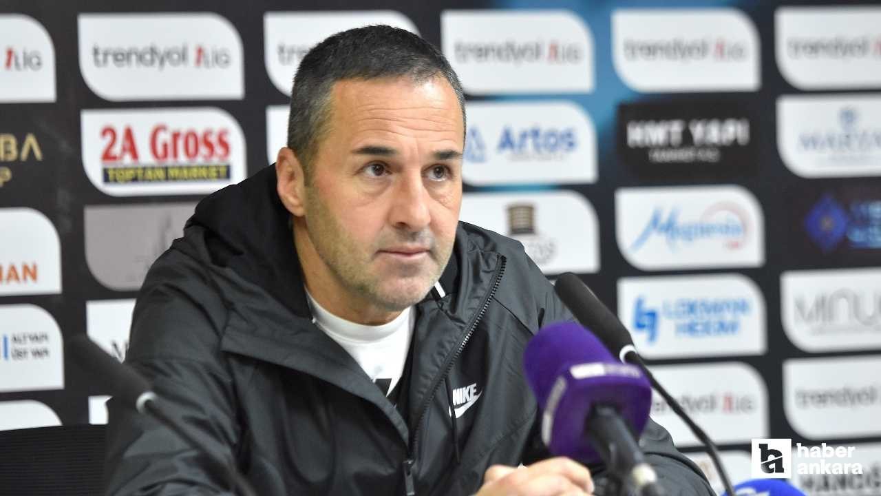 Yalçın Koşukavak'tan Vanspor maç sonu açıklamaları