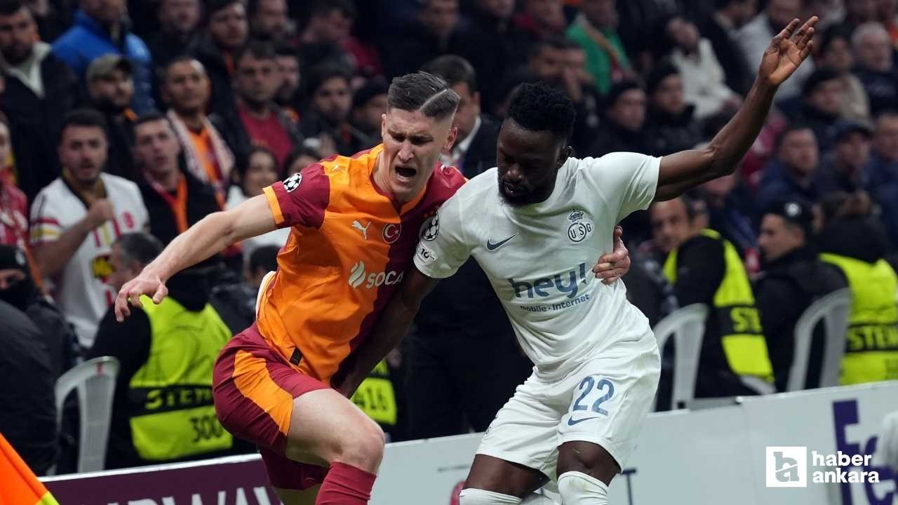 UEFA Şampiyonlar Ligi: Galatasaray: 0 - Union Saint-Gilloise: 1
