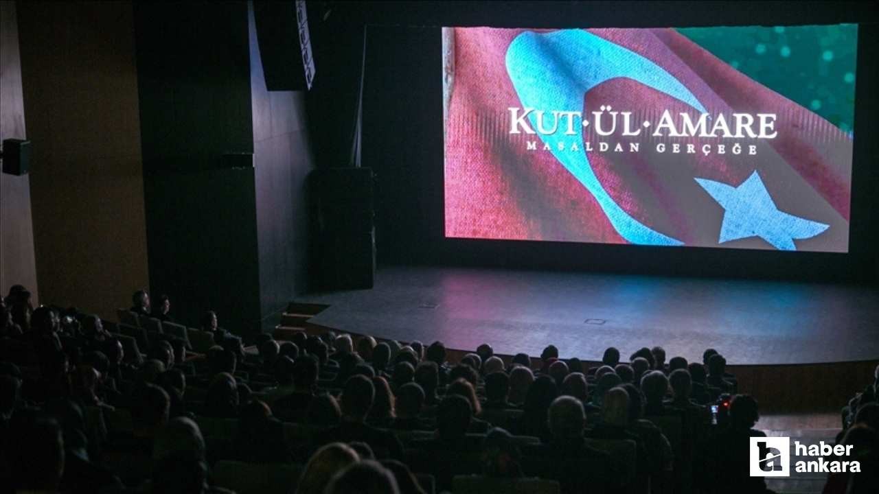 Ankara'da Kut'ül Amare: Masaldan Gerçeğe belgeselinin özel gösterimi yapıldı