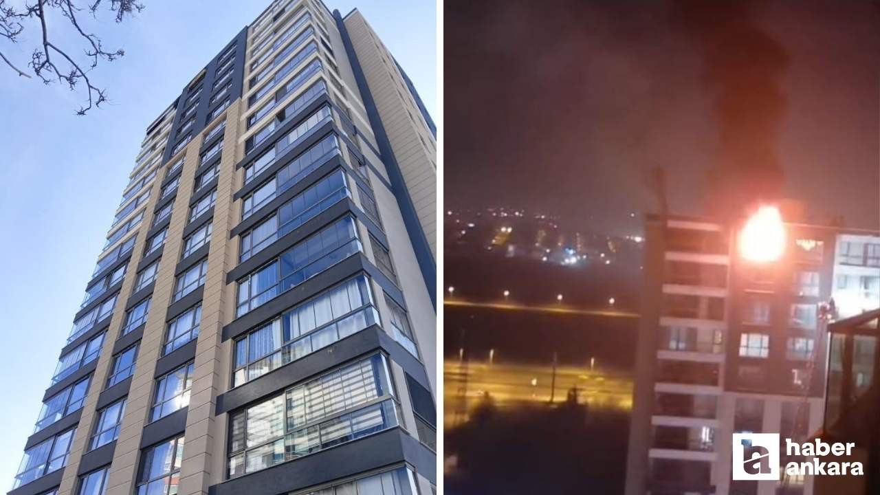Etimesgut'ta yangında mahsur kalan ev sahibi hayatını kaybetti