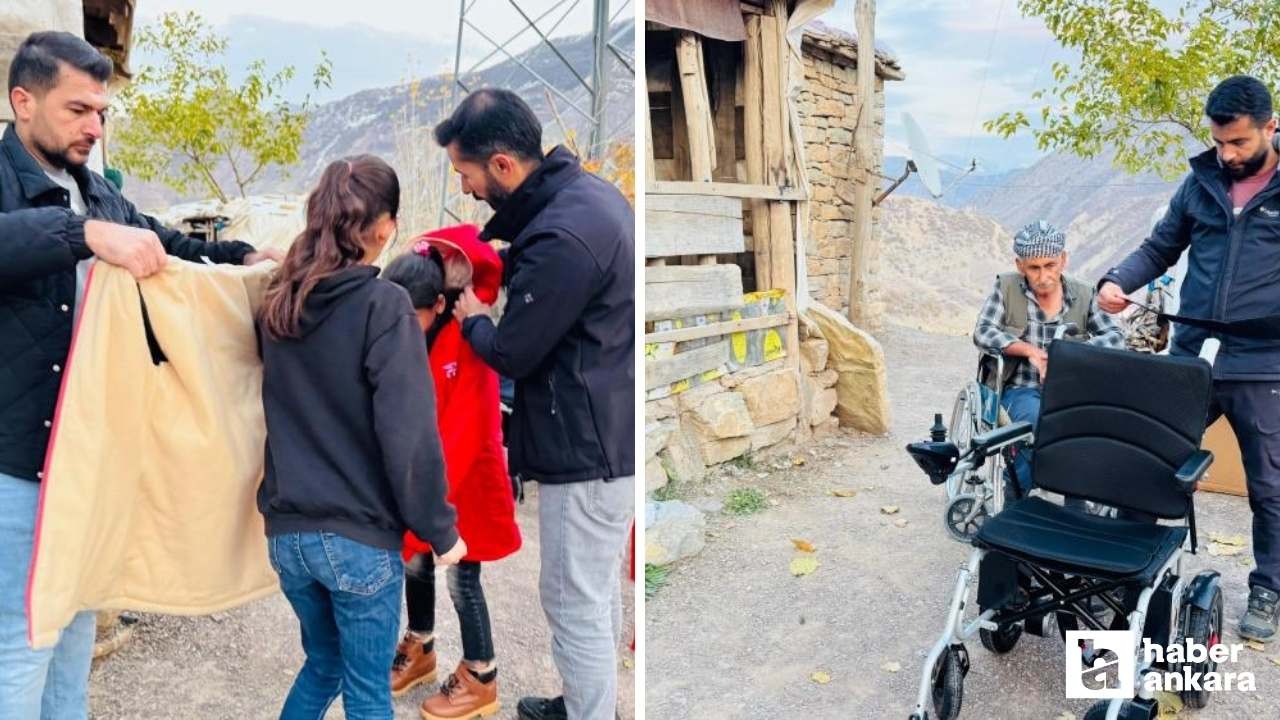 Ankara'dan Şırnak'a uzanan yardım eli yürekleri ısıttı