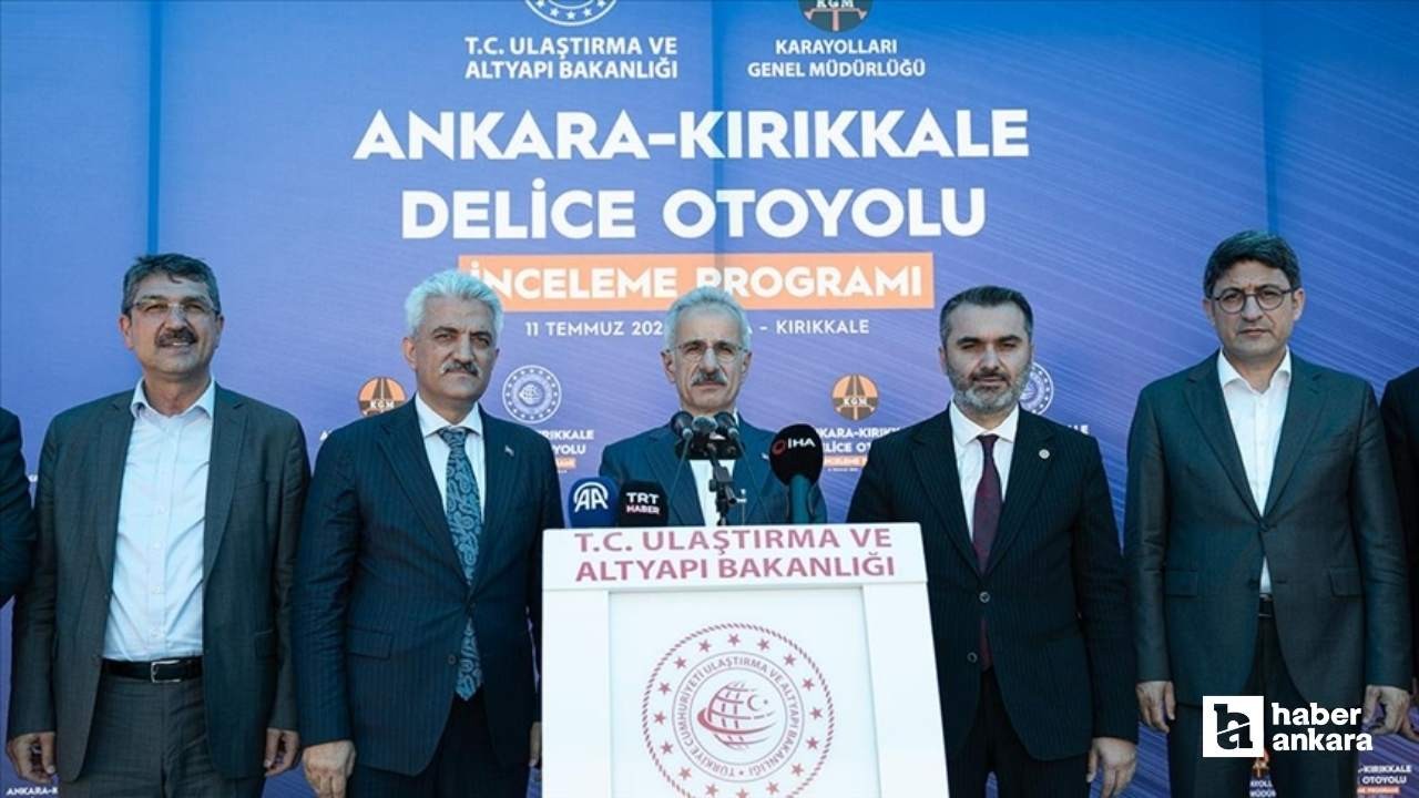 Ankara-Kırıkkale-Delice Otoyolu bitiş tarihi belli oldu!