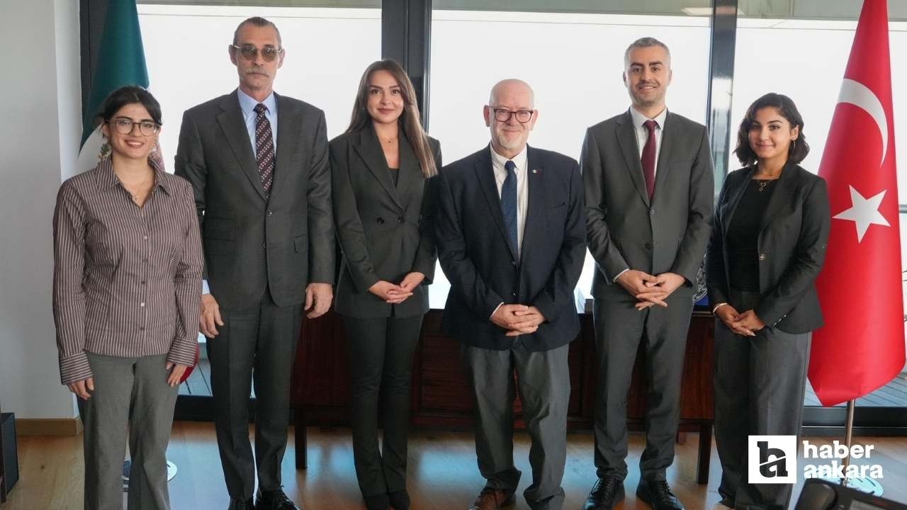 Başkan Beşikcioğlu'ndan Meksika Büyükelçisi Leon’a ziyaret!